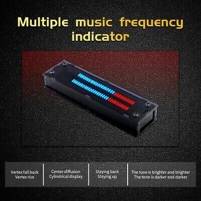 VHM-902 Çift 30 Seviye LED Müzik Spektrum Seviyesi Stereo Amfi
