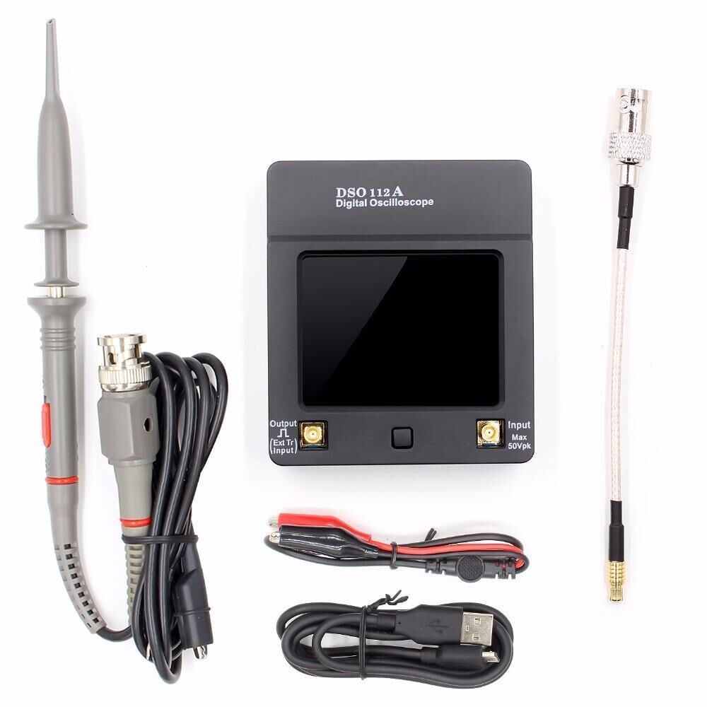 Anunnaki DSO112A USB Taşınabilir Dokunmatik Ekran Osiloskop 2MHz 5Ms/s