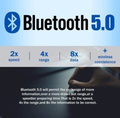 ALFA USB Bluetooth 5.0 Adaptör Bilgisayar Bluetooth Dongle Alıcı Verici