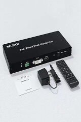 3X3 HDMI VIDEO WALL CONTROLLER DUVAR PANEL VIDEO 9 EKRAN GENİŞLETİCİ KONTROL CİHAZI