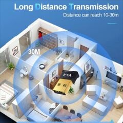 USB Bluetooth Dongle Pc Laptop Kablosuz Bluetooth 5.4 Adaptör V5.4 Bluetooth Aparatı