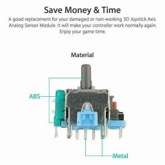PS4 Analog Thumb Çubukları Sensörü Modülü Potansiyometre 2li PlayStation4