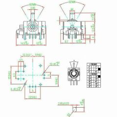 PS4 Analog Thumb Çubukları Sensörü Modülü Potansiyometre 2li PlayStation4