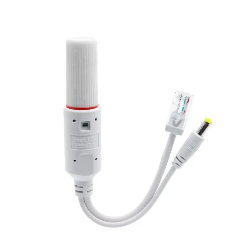 POE To 12V 2A Aktif Poe Güç Kaynağı Dağıtıcı Wifi Kamera Adaptörsüz Data ve Güç Splitter Modülü