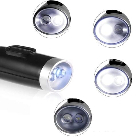 Anunnaki Şarjlı Led Lambası Taşınabilir Çok İşlevli Lamba Siyah