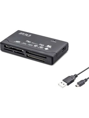 Kart Okuyucu SD-MMC-MİcroSD-M2-XD-CF Kart Okuma USB 2.0 Taşınabilir Kart Okuyucu