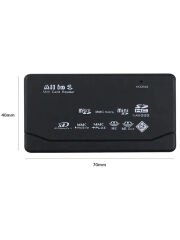 Kart Okuyucu SD-MMC-MİcroSD-M2-XD-CF Kart Okuma USB 2.0 Taşınabilir Kart Okuyucu