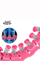 Smart Hula Hoop Ağırlıklı Basen Bölgesi Ayarlanabilir Egzersiz Çemberi