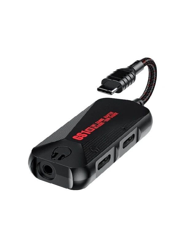 GS1 3 İn 1 Usb-c Type-c Oyun Ses 60W Hızlı Şarj Adaptörü Oyun ve Ses 60w Hızlı Şarj Adaptörü