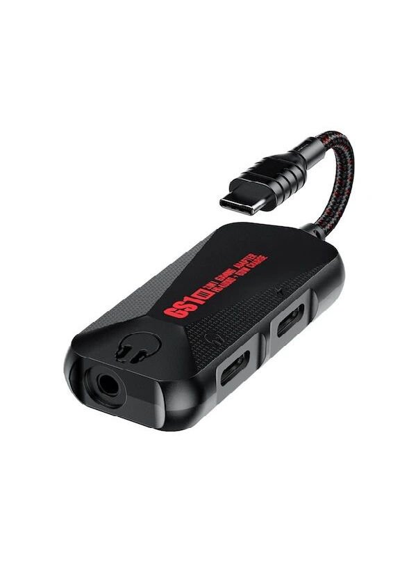 GS1 3 İn 1 Usb-c Type-c Oyun Ses 60W Hızlı Şarj Adaptörü Oyun ve Ses 60w Hızlı Şarj Adaptörü