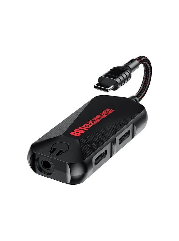 GS1 3 İn 1 Usb-c Type-c Oyun Ses 60W Hızlı Şarj Adaptörü Oyun ve Ses 60w Hızlı Şarj Adaptörü