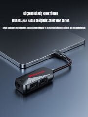 GS1 3 İn 1 Usb-c Type-c Oyun Ses 60W Hızlı Şarj Adaptörü Oyun ve Ses 60w Hızlı Şarj Adaptörü