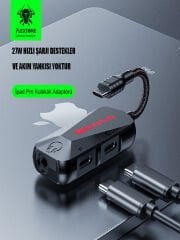 GS1 3 İn 1 Usb-c Type-c Oyun Ses 60W Hızlı Şarj Adaptörü Oyun ve Ses 60w Hızlı Şarj Adaptörü