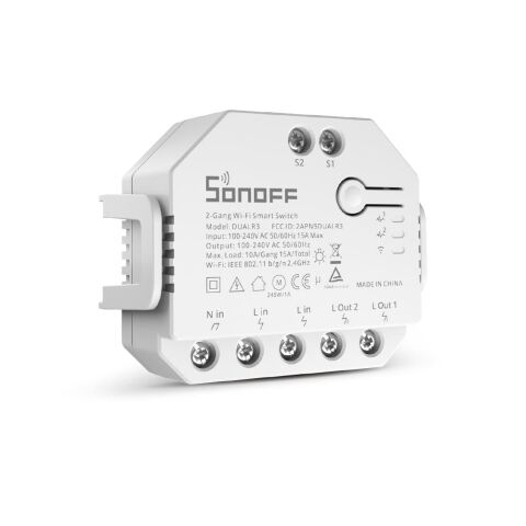 SONOFF DUALR3 Çift Yönlü Wifi Dual Röle Kartı