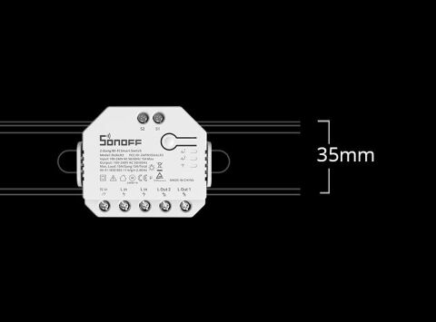 SONOFF DUALR3 Çift Yönlü Wifi Dual Röle Kartı