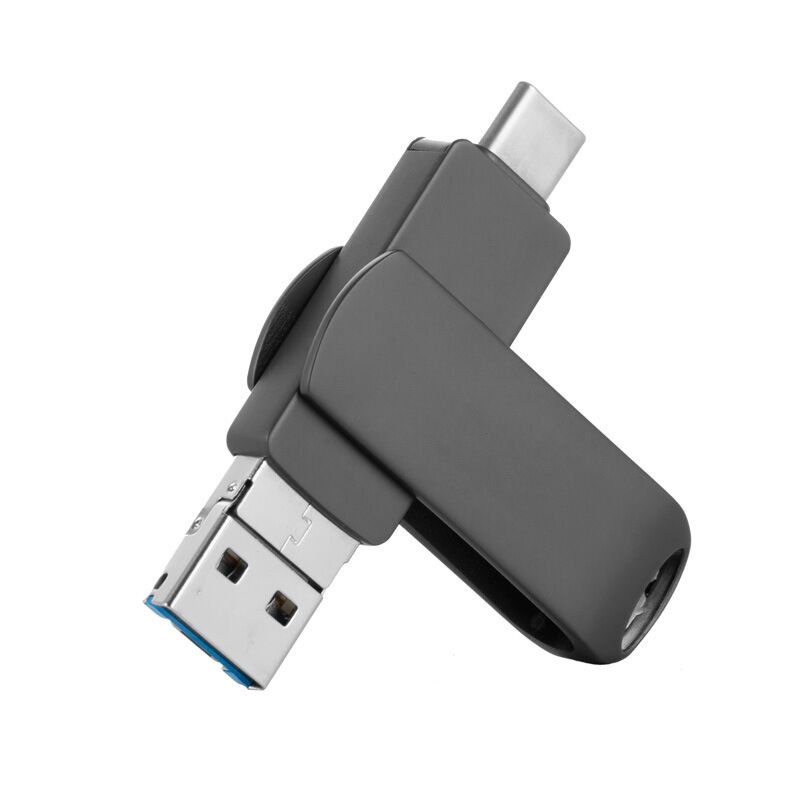 Usb + Type-C Çıkışlı Flash Bellek 64gb Iphone Samsung IOS Android Windows Pc Flash Bellek