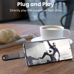 Usb + Type-C Çıkışlı Flash Bellek 64gb Iphone Samsung IOS Android Windows Pc Flash Bellek