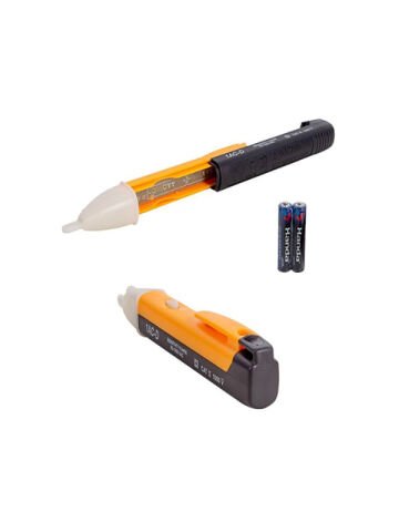 Dedektörlü Temassız Işıklı Kablo Voltaj Test Elektrik Kaçak Dijital Kontrol Kalemi Cihazı