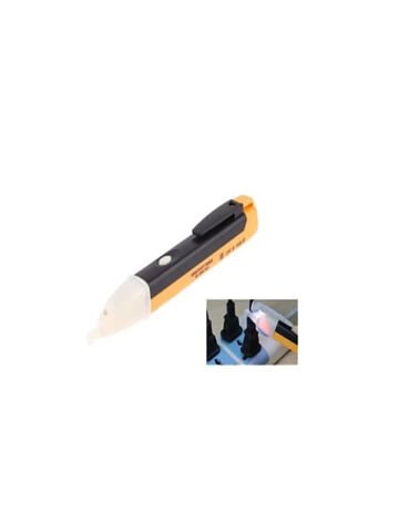 Dedektörlü Temassız Işıklı Kablo Voltaj Test Elektrik Kaçak Dijital Kontrol Kalemi Cihazı