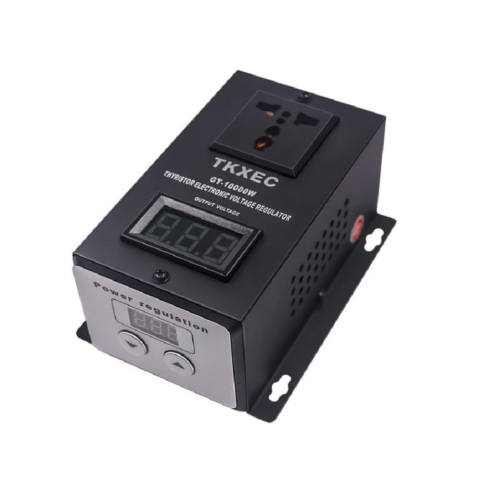 Anunnaki AC 220V 10000W SCR Elektronik Voltaj Regülatörü Sıcaklık Hız Ayarlanabilir Güç Kaynağı Denetleyicisi