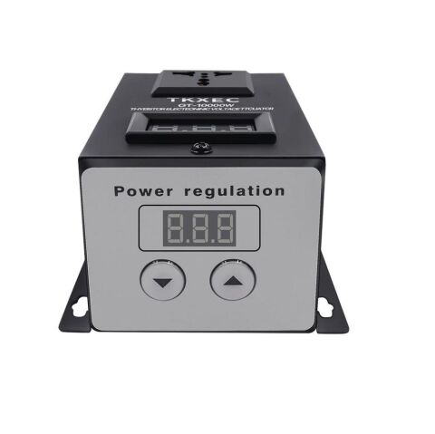 Anunnaki AC 220V 10000W SCR Elektronik Voltaj Regülatörü Sıcaklık Hız Ayarlanabilir Güç Kaynağı Denetleyicisi