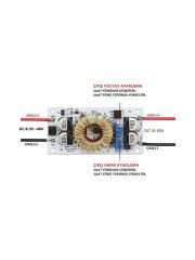 Anunnaki DC-DC 10A 250W Ayarlanabilir Voltaj Yükseltici Devre Led Sürücü Dönüştürücü Regülatör