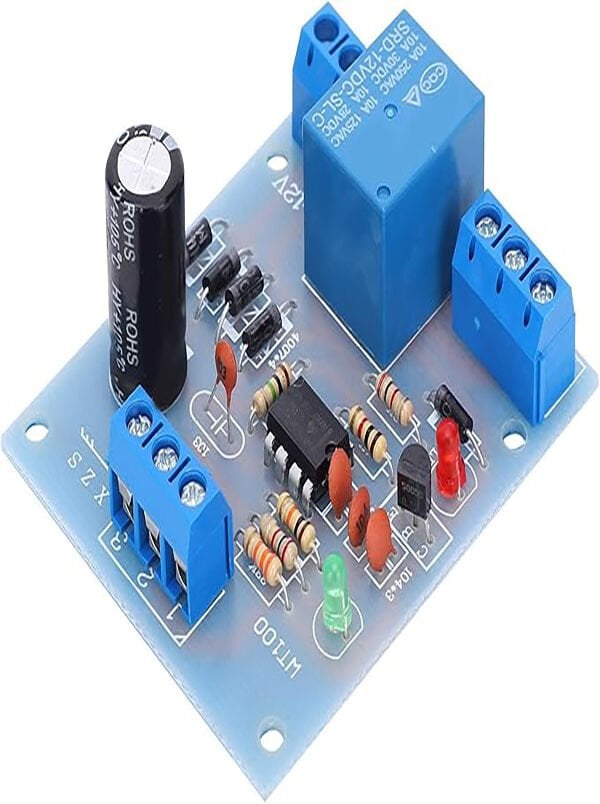 12V Su Sıvı Seviyesi Kontrol Modülü Röle Çıkışlı Pompalama Drenaj Anahtarı Kontrol Devre Kartı