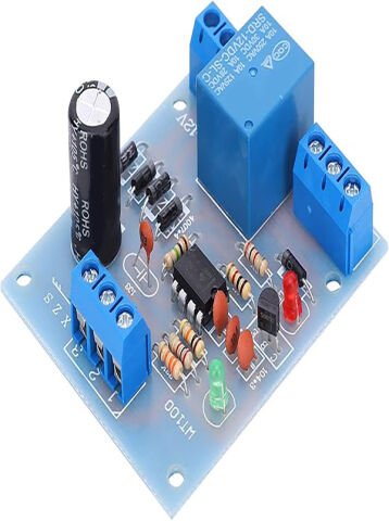 12V Su Sıvı Seviyesi Kontrol Modülü Röle Çıkışlı Pompalama Drenaj Anahtarı Kontrol Devre Kartı