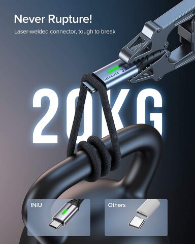 100W USB Type-C Hızlı Şarj Kablosu 5A Xiaomi Macbook iPad Pro