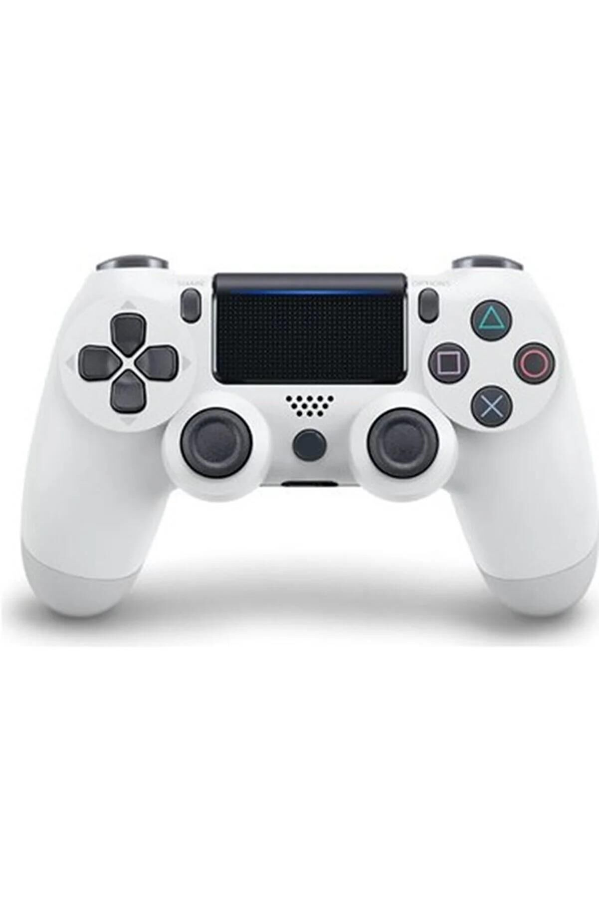 PC ve Ps4 Uyumlu Oyun Kolu Doubleshock Titreşimli 4 Gamepad BEYAZ