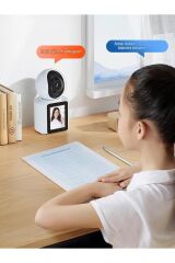 Ekranlı Görüntülü Görüşme Sağlayan Akıllı Kamera Ev-İşyeri-Ofis-Bebek-Yaşlı Hasta Kamerası 1080P