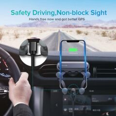 AN4765 Gravity Araç Telefon Tutucu Evrensel 4.7-6.5inç Oto Phone Holder
