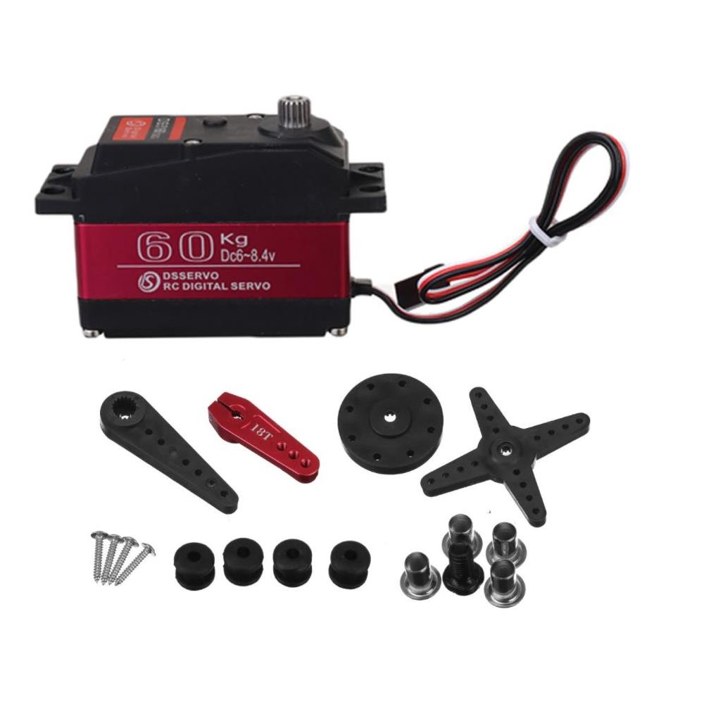 AN5160 60kg Yüksek Torklu 180 Derece Dijital Su Geçirmez Servo Motor