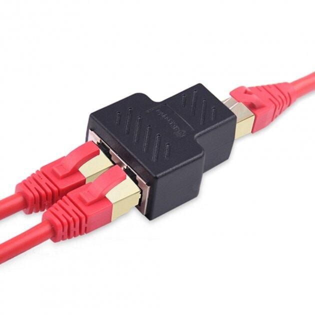 RJ45 Coupler - Ethernet Kablo Birleştirici Adaptör Ağ Çoklayıcı Network Divider