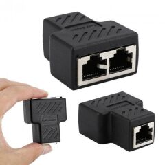 RJ45 Coupler - Ethernet Kablo Birleştirici Adaptör Ağ Çoklayıcı Network Divider