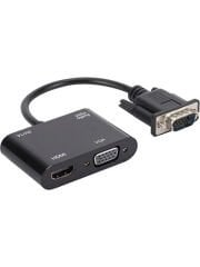 VGA HDMI Dönüştürücü Adaptörü VGA Kaynak Çıkışı Tv Dizüstü Bilgisayar Masaüstü Monitör İçin