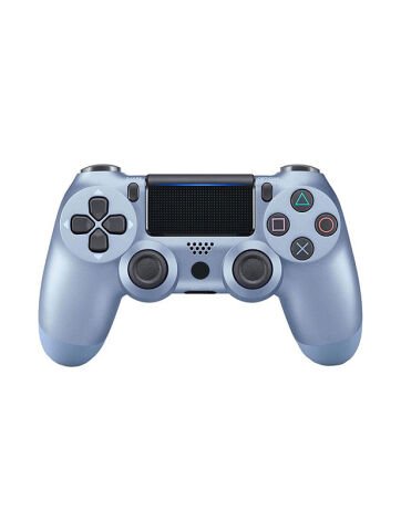 PC ve Ps4 Uyumlu Oyun Kolu Doubleshock Titreşimli 4 Gamepad Çelik Mavisi