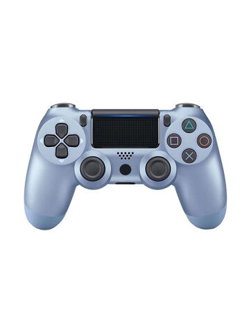 PC ve Ps4 Uyumlu Oyun Kolu Doubleshock Titreşimli 4 Gamepad Çelik Mavisi