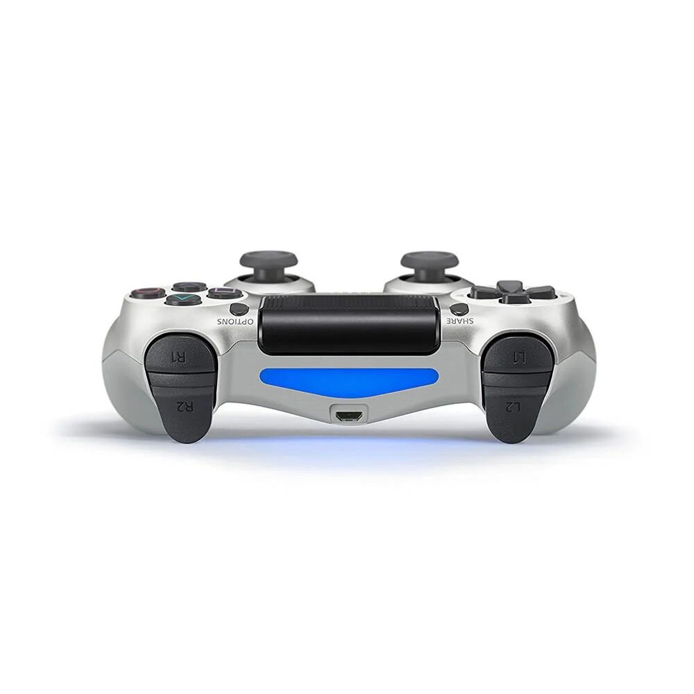 PC ve Ps4 Uyumlu Oyun Kolu Doubleshock Titreşimli 4 Gamepad Gümüş