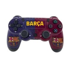 PC ve Ps4 Uyumlu Oyun Kolu Doubleshock Titreşimli 4 Gamepad Barcelona Desen