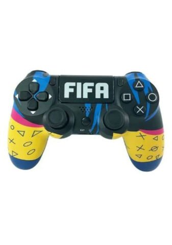 PC ve Ps4 Uyumlu Oyun Kolu Doubleshock Titreşimli 4 Gamepad Fifa Sarı
