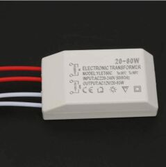 AC 220V to AC 12V Elektronik Transformatör Gerilim Dönüştürücü Güç Kaynağı Sürücüsü