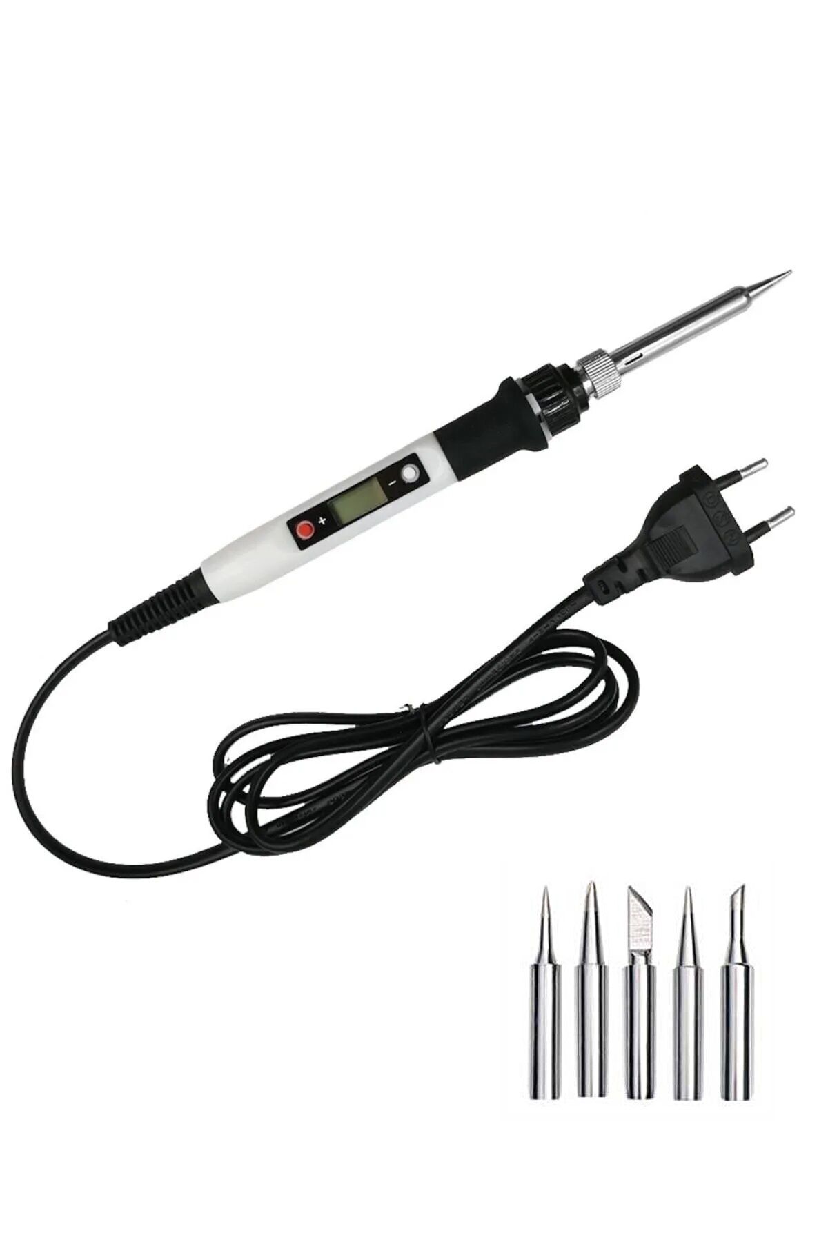 Anunnaki 80w Dijital Lcd Ekranlı Isı Ayarlı Havya Lehim Makinesi Digital Soldering Kalem Havya Lehim Makinesi