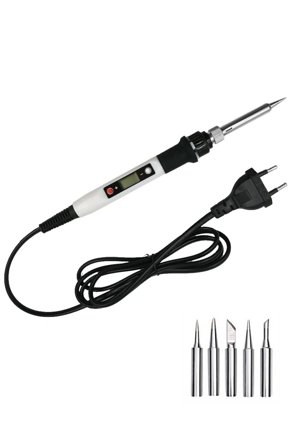 Anunnaki 80w Dijital Lcd Ekranlı Isı Ayarlı Havya Lehim Makinesi Digital Soldering Kalem Havya Lehim Makinesi