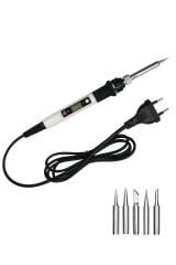 Anunnaki 80w Dijital Lcd Ekranlı Isı Ayarlı Havya Lehim Makinesi Digital Soldering Kalem Havya Lehim Makinesi