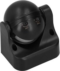 Anunnaki PIR Kızılötesi 180 Derece Enerji Tasarruflu Kolay Kurulum Hareket Sensörü Siyah