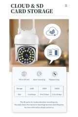 Al-ptz01 Akıllı Ip Kamera Su Gecirmez Kamera