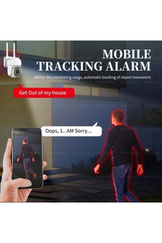 Al-ptz01 Akıllı Ip Kamera Su Gecirmez Kamera