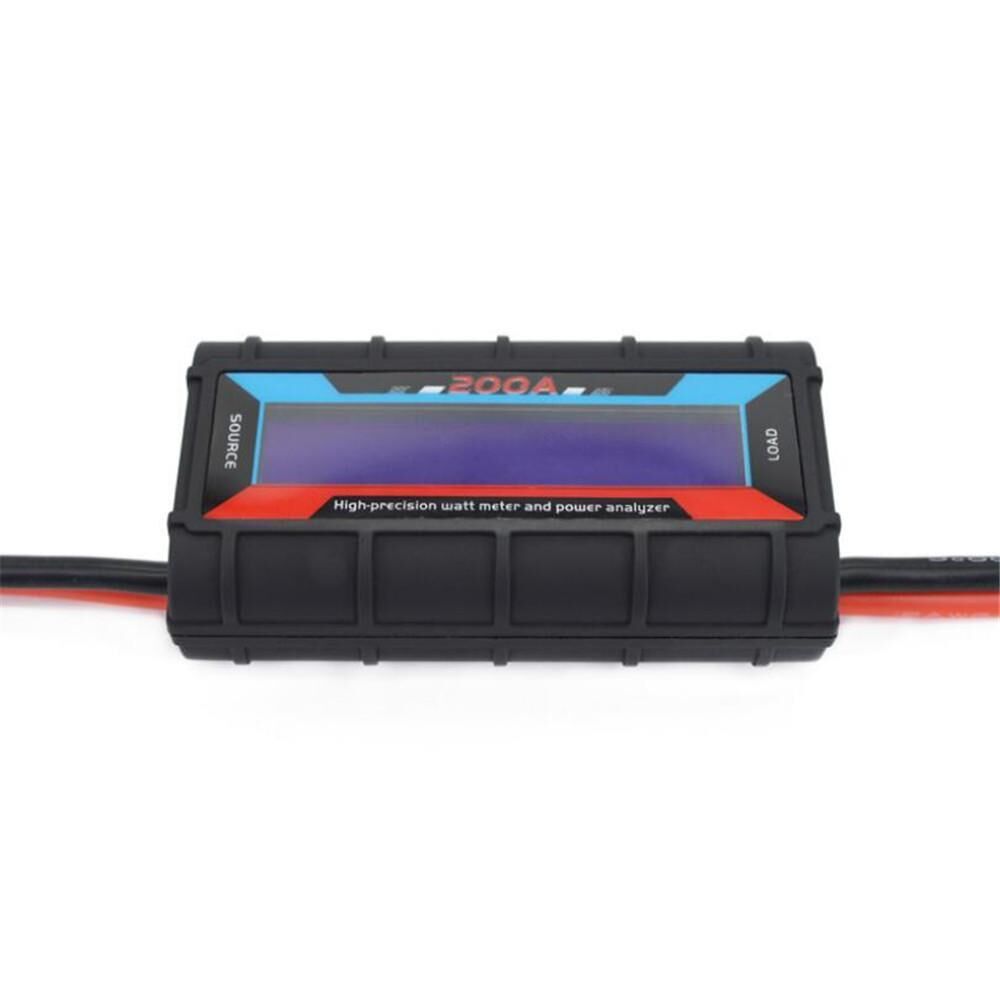 200A Yüksek Hassasiyetli Güç Analizörü Watt Metre Pil Performans Monitörü RC, Pil