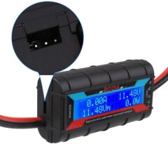 200A Yüksek Hassasiyetli Güç Analizörü Watt Metre Pil Performans Monitörü RC, Pil